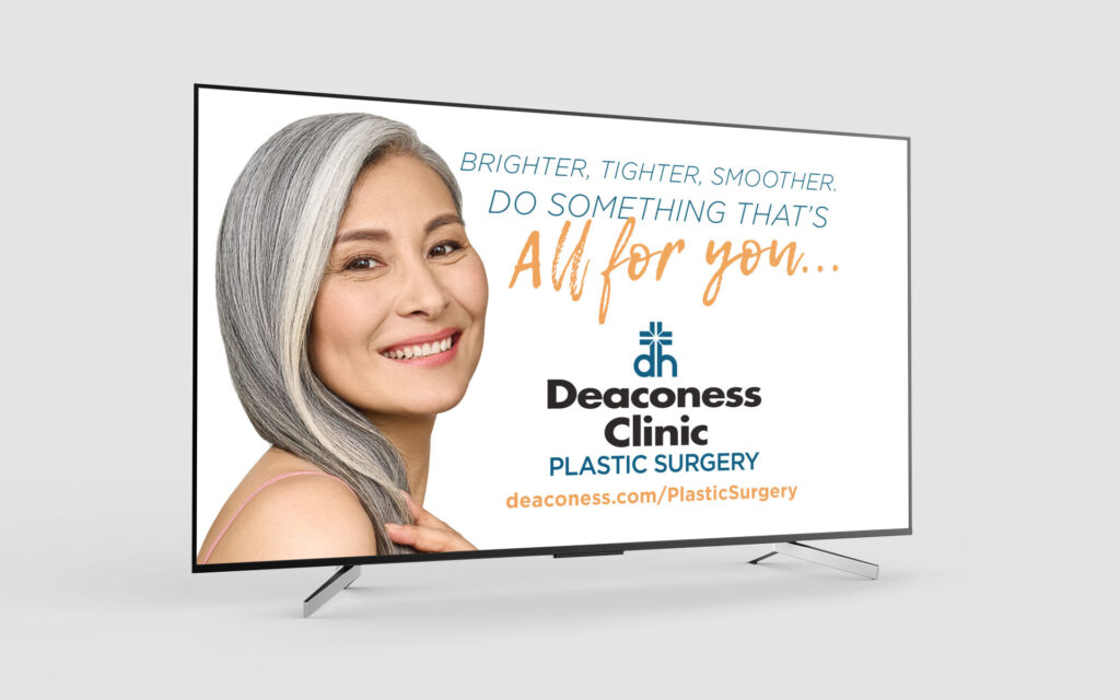 Plastic Surgery TV Sign - Orange B 1