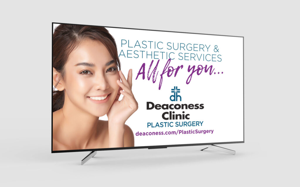 Plastic Surgery TV Sign - Purple B 1