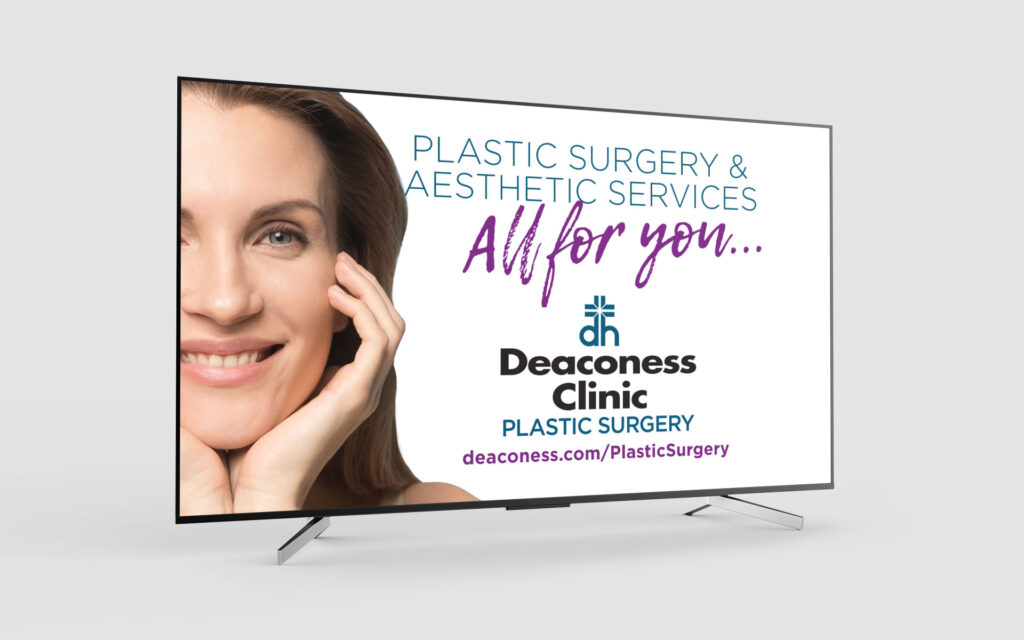 Plastic Surgery TV Sign - Purple B 4